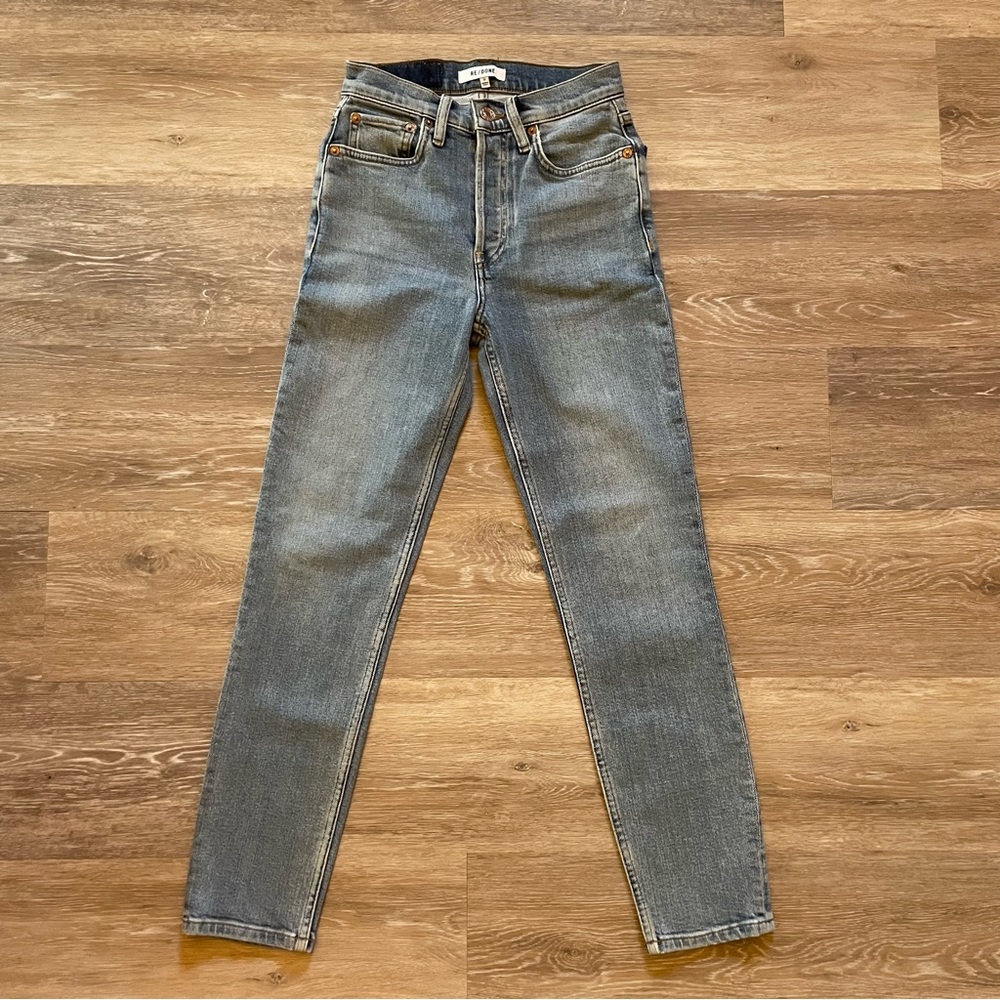 **SOLD** ReDone 90’s High Rise Ankle Crop Size 23 NWT